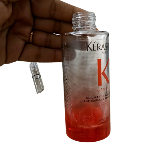 Kérastase Genesis Anti-Hair Fall Serum 90ml Review – Strengthen Hair & Reduce Hair Fall with Aminexil, Ginger Root & Caffeine