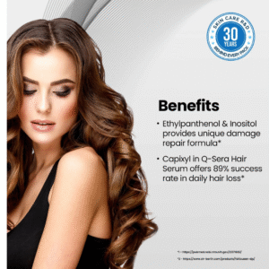 Read more about the article Q-Sera Hair Growth Serum: The Ultimate Solution for Hair Fall in 2025