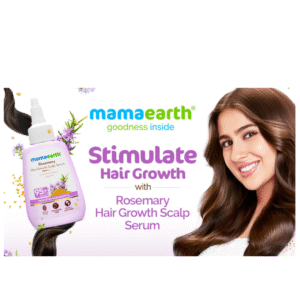 Read more about the article Mamaearth Rosemary Hair Scalp Serum Review: Does It Really Work for Hair Fall?