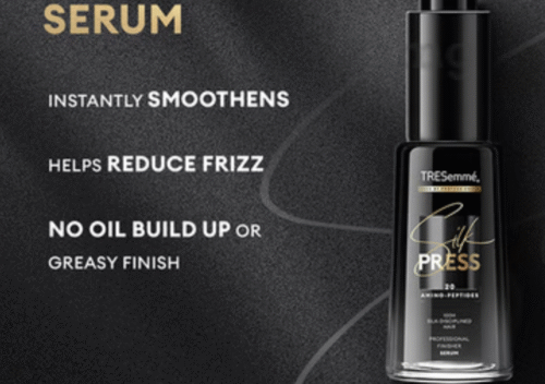 TRESemmé Silk Press Finisher Serum: Get Smooth, Frizz-Free Hair Instantly