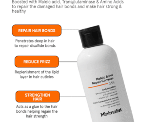 Minimalist Bond Repair Shampoo: Strengthen & Repair Damaged Hair Effectively