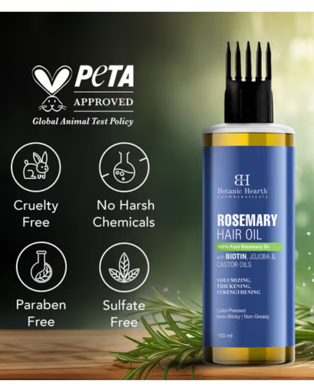 You are currently viewing Botanic Hearth 100% Pure Rosemary Oil for Hair Growth – Nourish Your Scalp Naturally