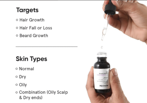Minimalist Anti-Frizz Hair Serum – Tame Frizz, Get Silky Smooth Hair