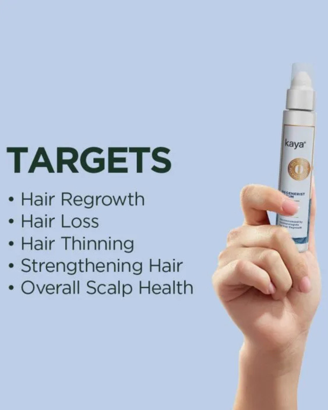 You are currently viewing Kaya Regenerist Hair Serum – Thickening & Strengthening Hair Growth Solution