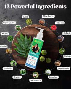 Read more about the article The Herbal Hair Oil Taking Over 2025: NIDHI’S GRANDMAA SECRET Explained