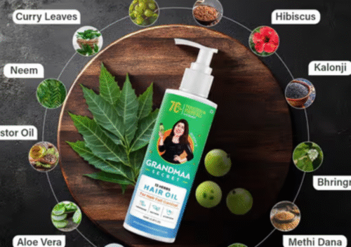 The Herbal Hair Oil Taking Over 2025: NIDHI’S GRANDMAA SECRET Explained
