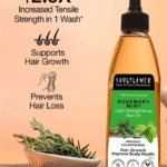 Soulflower Rosemary Mint Light Hair Oil – Naturally Nourished, Refreshingly Healthy Hair