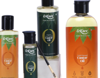 EriCare Virgin Cold Pressed Castor Oil – Nature’s Elixir for Hair and Skin