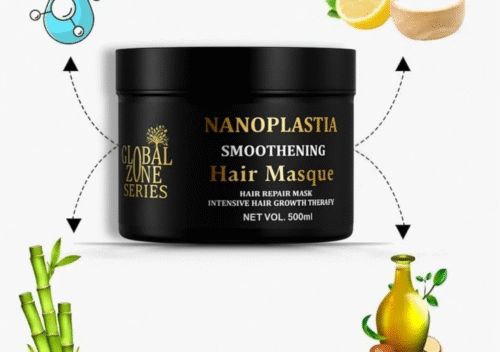 Global Zone Series Premium Nanoplastia Hair Care Set for Silky, Frizz-Free Hair