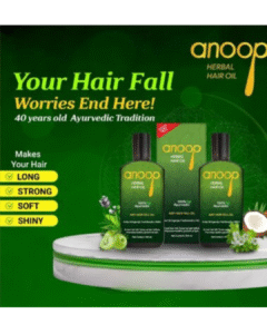 Read more about the article Anoop Herbal Hair Oil – 100 ML: Ayurvedic Solution for Stronger, Healthier Hair