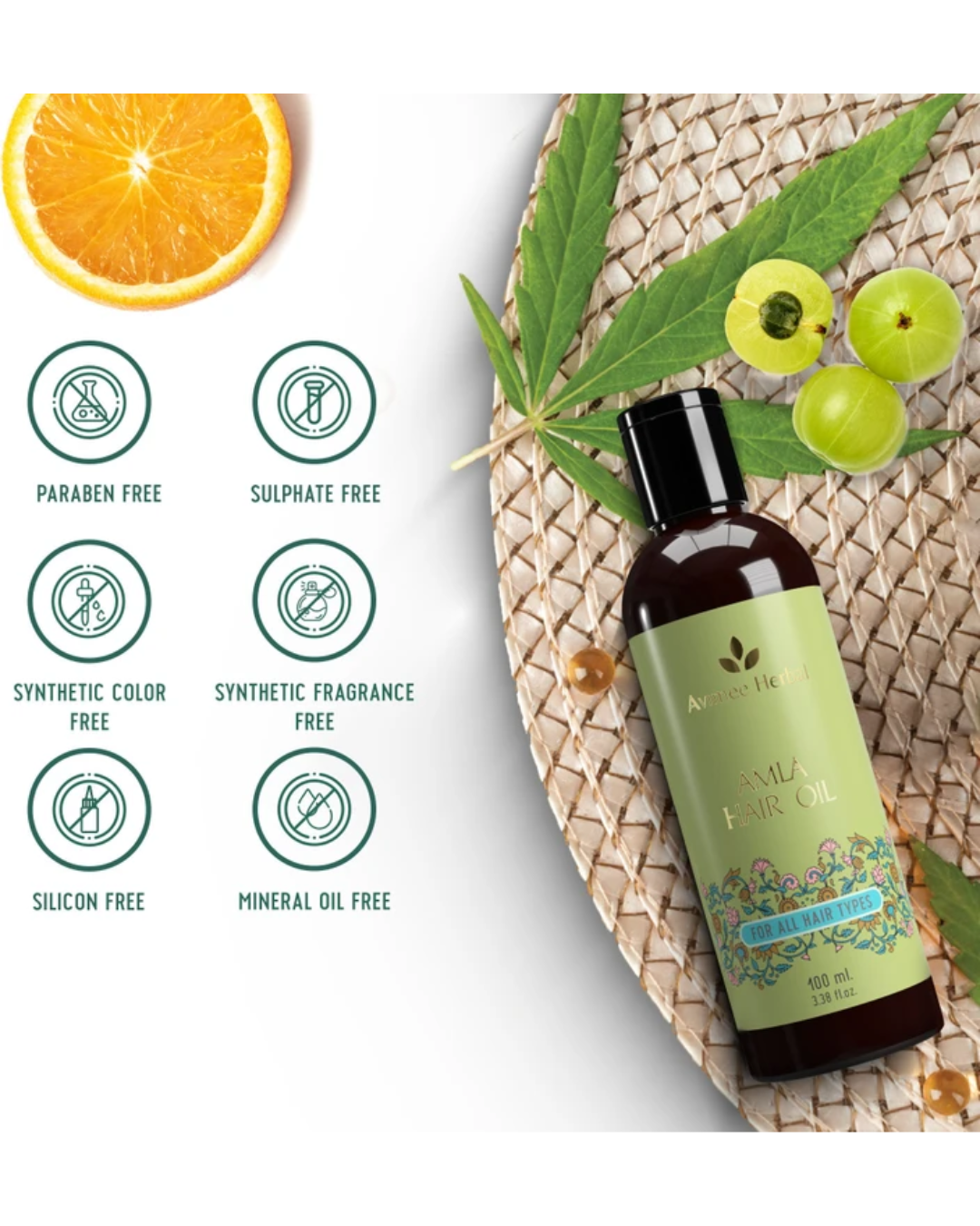You are currently viewing Avimee Herbal Keshpallav Amla Hair Oil – Nature’s Secret to Long, Lustrous Hair