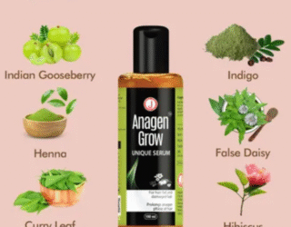 Anagen Grow Herbal Hair Serum – Natural Boost for Hair Growth & Strength