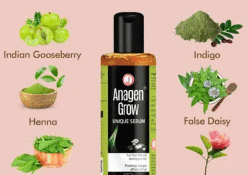Anagen Grow Herbal Hair Serum – Natural Boost for Hair Growth & Strength