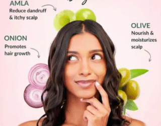 Hazelnut Essentials Onion Hair Oil for Hair Fall Control – Nature’s Power for Stronger, Fuller Hair