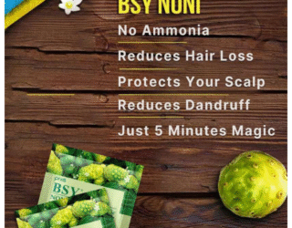 BSY Noni Black Hair Magic Hair Color Shampoo – Instant Hair Coloring with Herbal Goodness