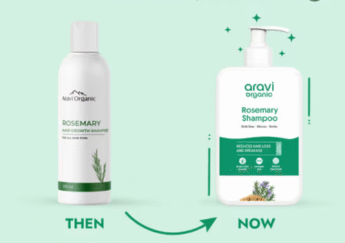 Aravi Organic Rosemary Anti-Hairfall Shampoo – Nature’s Answer to Hair Fall Problems