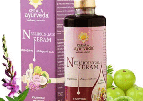 Kerala Ayurveda Neelibhringadi Keram Hair Oil for Hair Growth – Ancient Ayurvedic Therapy for Healthy Hair