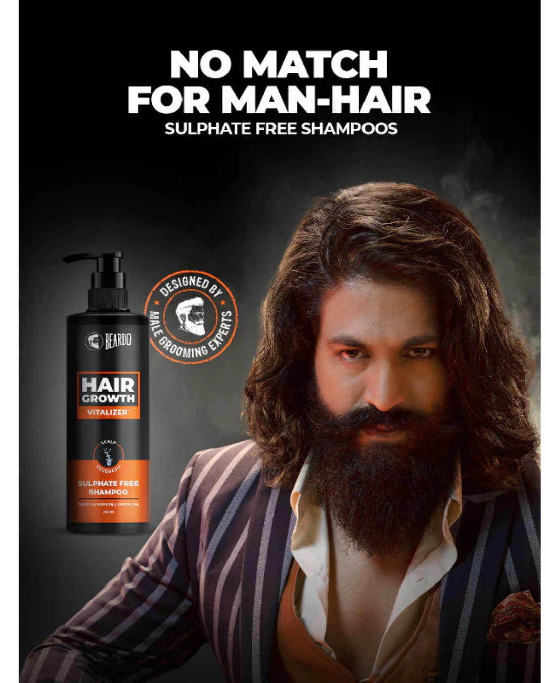 You are currently viewing Beardo Hair Growth Vitalizer Shampoo – 200ml Formula for Fuller Hair