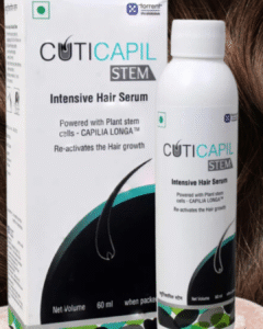 Read more about the article Cuticapil Stem Intensive – Bottle of 60ml Hair Serum for Hair Fall Control and Regrowth