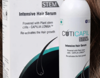 Cuticapil Stem Intensive – Bottle of 60ml Hair Serum for Hair Fall Control and Regrowth