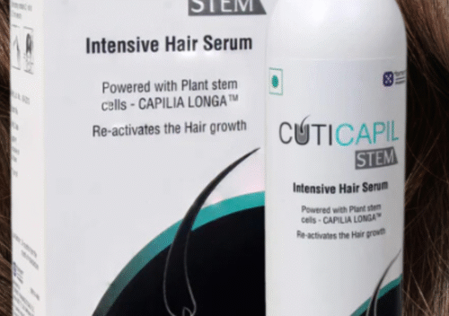 Cuticapil Stem Intensive – Bottle of 60ml Hair Serum for Hair Fall Control and Regrowth