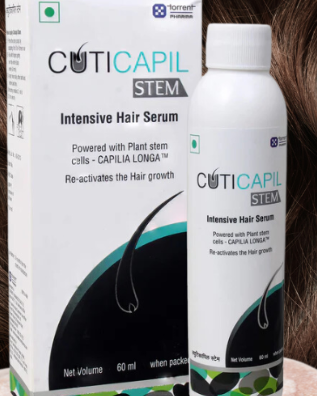 You are currently viewing Cuticapil Stem Intensive – Bottle of 60ml Hair Serum for Hair Fall Control and Regrowth