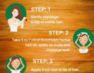 Roopasri Herbal Hair Oil for Men & Women – Herbal Care for Strong & Shiny Hair