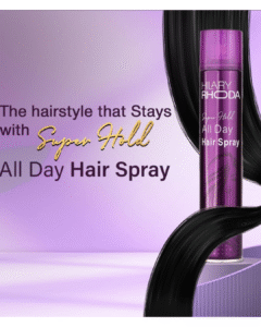 Read more about the article Hilary Rhoda Super Hold All Day Hair Spray – Lock Your Look in Place All Day