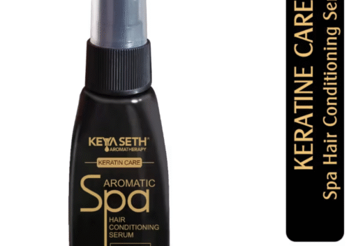 KEYA SETH AROMATHERAPY SPF 20 Spa Hair Conditioning Serum with Keratin Care – Smooth, Repair & Protect