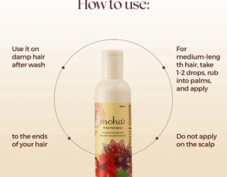 moha: Herbal Hair Serum For Men & Women – Natural Solution for Smooth & Manageable Hair