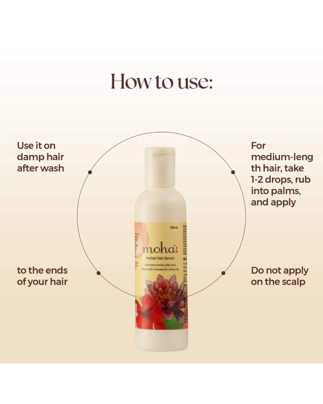 You are currently viewing moha: Herbal Hair Serum For Men & Women – Natural Solution for Smooth & Manageable Hair