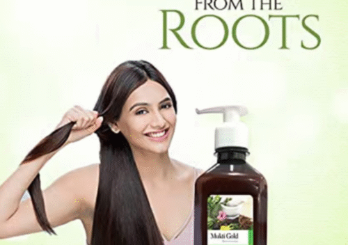 Mukti Gold Herbal Hairwash – 400mL Ayurvedic Shampoo for Hairfall & Scalp Health