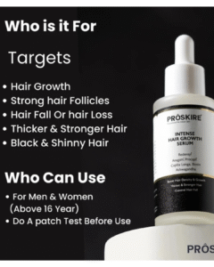 Read more about the article Proskire Intense Hair Growth Serum – The Science Behind Thicker, Healthier Hair