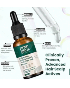 Read more about the article Prep Glint Advanced Hair Growth Serum – Scientifically Formulated for Hair Fall Control & Growth