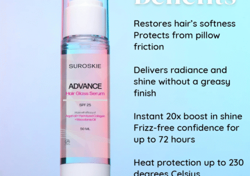 SUROSKIE Advance Glass Hair Serum – Shine, Smoothness & Frizz-Free Perfection
