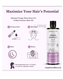 Read more about the article Singular Urban Protect Hair Oil – Your Hair’s Daily Shield Against Pollution and Damage