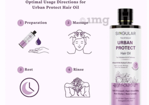 Singular Urban Protect Hair Oil – Your Hair’s Daily Shield Against Pollution and Damage