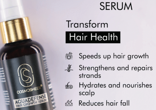 Cosmosheer Aquadefense Hair Fall Control Serum – For Stronger, Fuller Hair