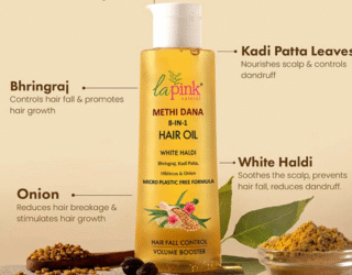 La Pink Hair Oil: The Ultimate Ayurvedic Hair Care Solution