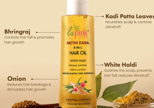 La Pink Hair Oil: The Ultimate Ayurvedic Hair Care Solution