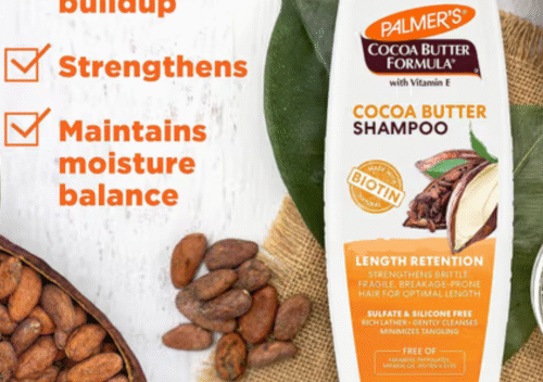 Palmer’s Cocoa Butter & Biotin Shampoo – Nourish, Strengthen & Revive Dry, Damaged Hair