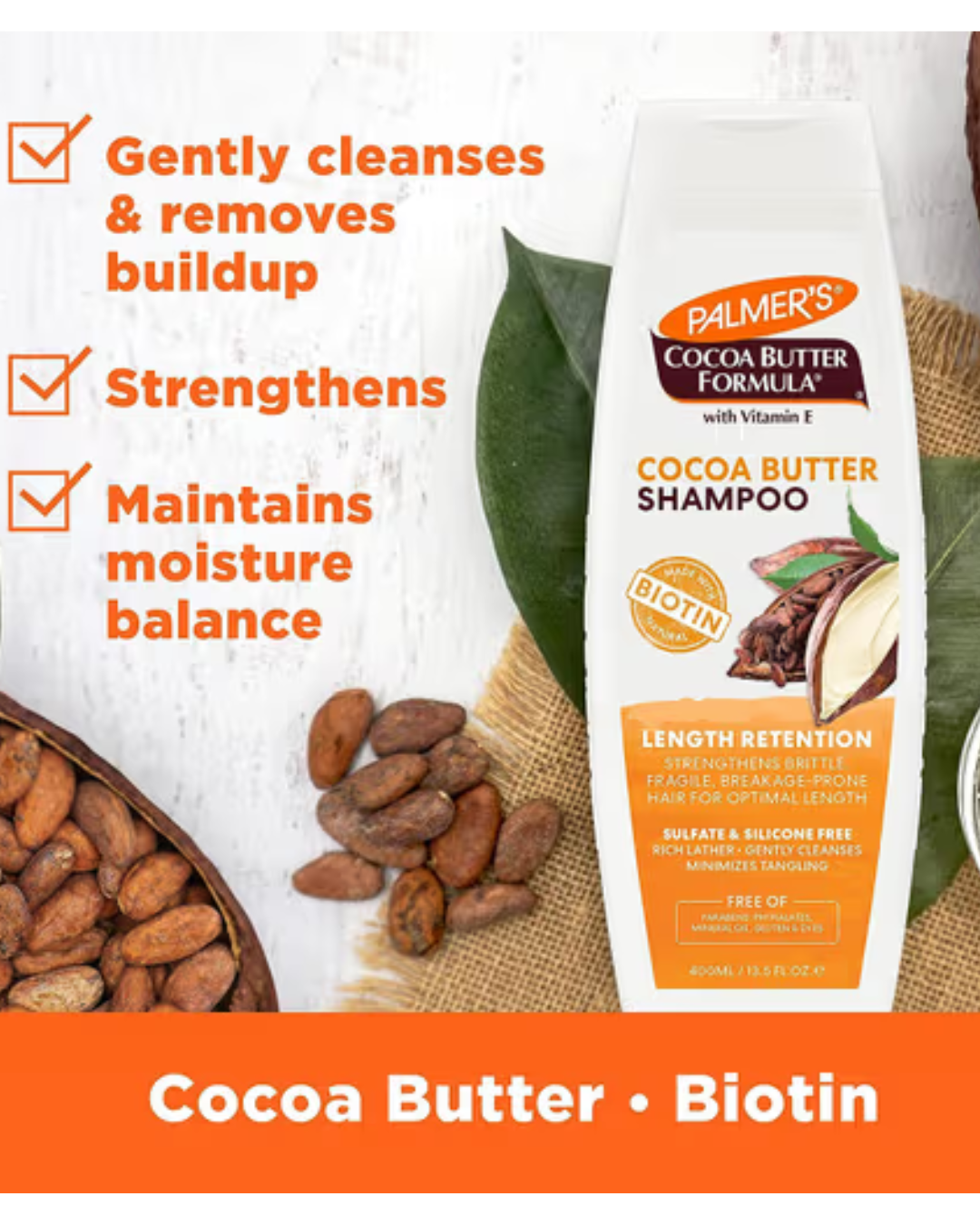 You are currently viewing Palmer’s Cocoa Butter & Biotin Shampoo – Nourish, Strengthen & Revive Dry, Damaged Hair
