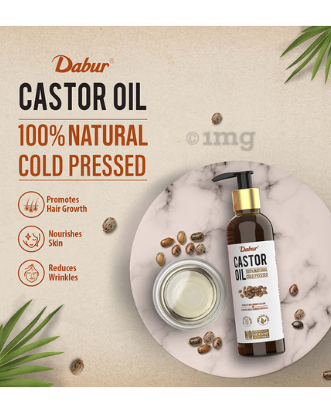 You are currently viewing Dabur Castor Oil – 200ml: A Multi-Benefit Natural Oil for Hair, Skin, and Health