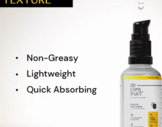 Deconstruct Keratin Treatment Hair Serum – Smooth, Shine & Strength in Every Drop