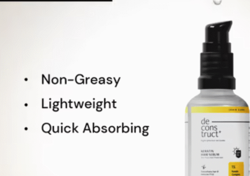 Deconstruct Keratin Treatment Hair Serum – Smooth, Shine & Strength in Every Drop