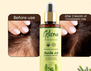 Glisna Rosemary Water Hair Spray – Natural Solution for Stronger, Healthier Hair