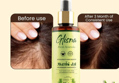 Glisna Rosemary Water Hair Spray – Natural Solution for Stronger, Healthier Hair