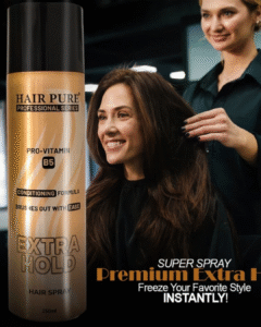 Read more about the article Hair Pure Extra Hold Hair Spray – Ultimate Styling with Firm Control