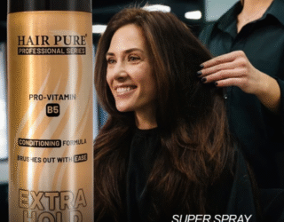 Hair Pure Extra Hold Hair Spray – Ultimate Styling with Firm Control