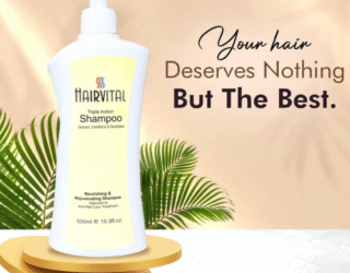Hairvital Shampoo with Conditioner – Cleanse & Nourish in One Step